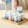 JY24423 - Gradient color Coffee Ceramic Cups for Tea, Coffee, Hot Chocolate Ombre Mugs