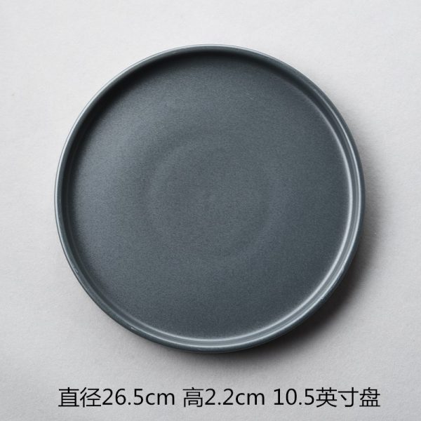 JY24424 - 16 Pieces Stoneware Plates and Bowls Set,Chip and Crack Resistant