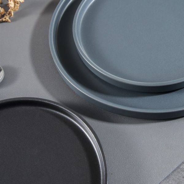 JY24424 - 16 Pieces Stoneware Plates and Bowls Set,Chip and Crack Resistant