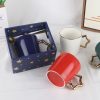 JY24455 - 12oz Coffee Mugs with Star Handle