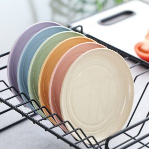 JY24437 - Dessert Plates, 7.5 inch Ceramic Round Salad Plates