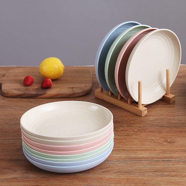 JY24438 - Ceramic Dinner Plates Set of 6, 10 inch Dish Set