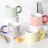 JY24454 - Ceramic Coffee Mug, Colorful Electroplated Cups