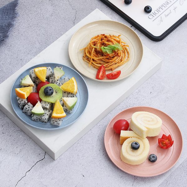JY24437 - Dessert Plates, 7.5 inch Ceramic Round Salad Plates