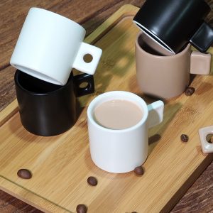 JY24439 - Coffee Cup with Saucer Cappuccino Latte Cup