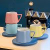 JY24450 - Ins Coffee Mugs Matte glaze frosted coffee Mug