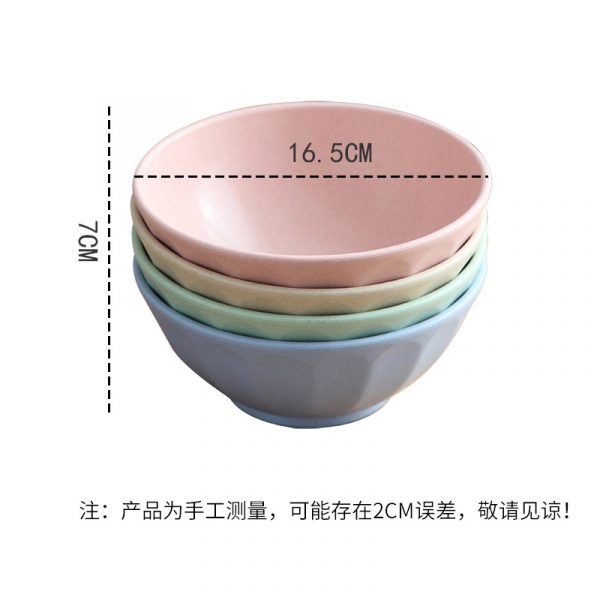 JY24436 - Mixing Bowl, Salad Bowl, Ceramic Serving Bowl, 9 inch Popcorn Bowl