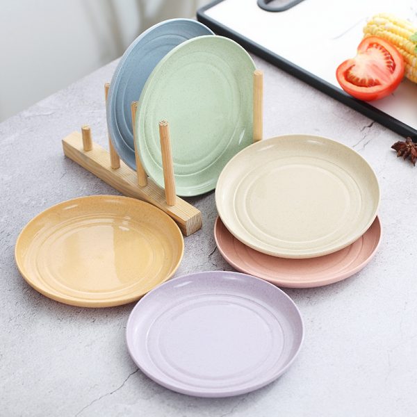 JY24437 - Dessert Plates, 7.5 inch Ceramic Round Salad Plates