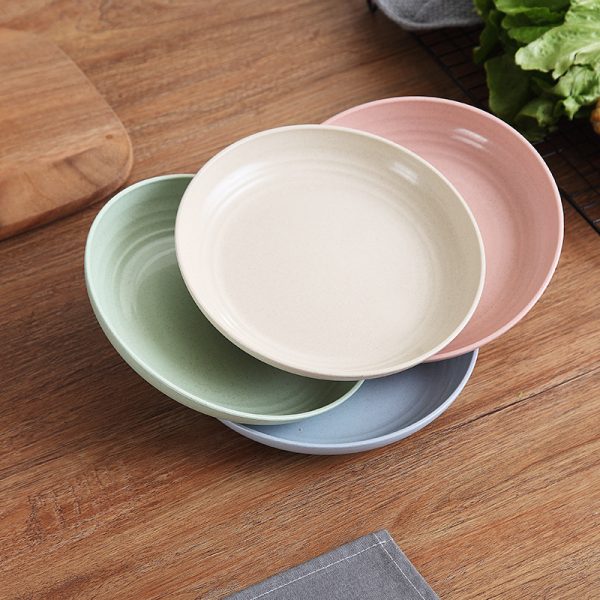 JY24438 - Ceramic Dinner Plates Set of 6, 10 inch Dish Set