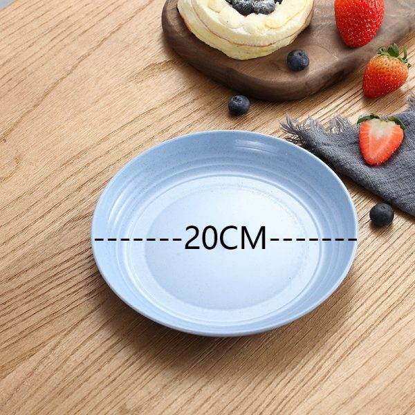 JY24438 - Ceramic Dinner Plates Set of 6, 10 inch Dish Set