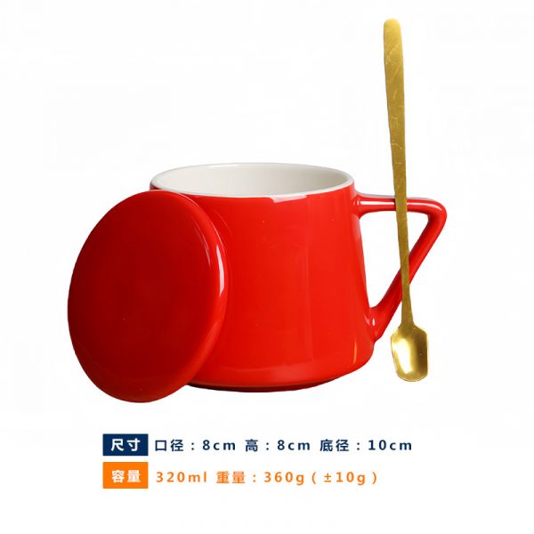 JY24450 - Ins Coffee Mugs Matte glaze frosted coffee Mug