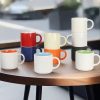 JY24449 - Wholesale 11oz Stackable Glossy New Bone China Tea Cup
