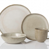 JY24302 - 16pcs Retro Dinner Set For Wedding Hotel Crokery Restaurant Bowl
