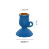 JY24280 -  2Pcs Ceramic Candlestick Holder