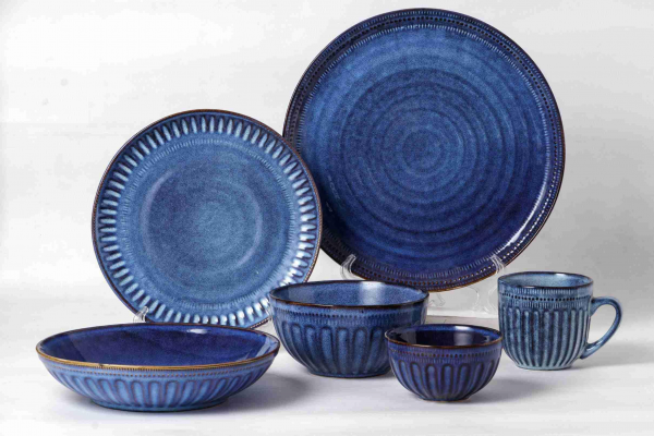 JY24304 - Hot Sale  Rushed Ceramic Dinner Salad Plate Dinnerware Sets
