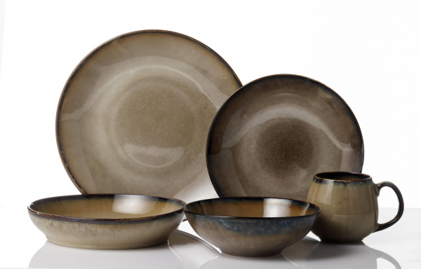 JY24304 - Hot Sale  Rushed Ceramic Dinner Salad Plate Dinnerware Sets