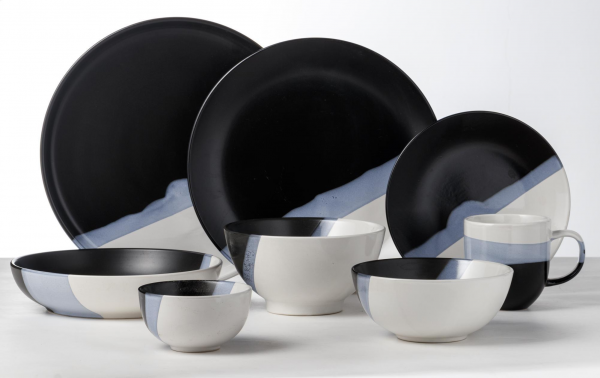 JY24304 - Hot Sale  Rushed Ceramic Dinner Salad Plate Dinnerware Sets