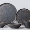 JY24301 - Stoneware reactive glaze dinner set