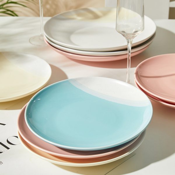JY24181 - Wholesale Custom White Dinner Set Tableware Stoneware