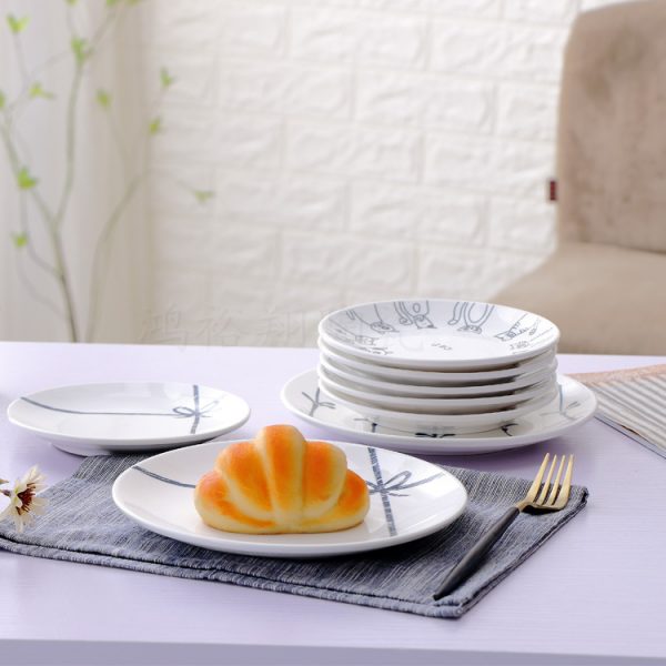 JY24185 - Import wholesale manufactures dinner plate pasta plate