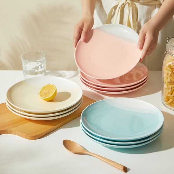 JY24181 - Wholesale Custom White Dinner Set Tableware Stoneware