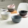 JY24191 - Hot selling Matte Ceramic Dinner Wheat 5.5" Bowl for Rice