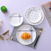 JY24185 - Import wholesale manufactures dinner plate pasta plate