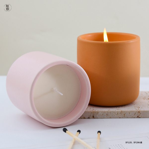 JY24175 - Personalized Simple Solid Color Candle Cup