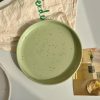 JY24183 - Nordic Style Pure Glazed Porcelain Round Pasta Tableware