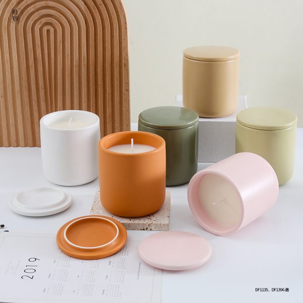 JY24175 - Personalized Simple Solid Color Candle Cup