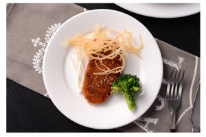 JY24177 - Ceramics White Salad ,Dinner Plates